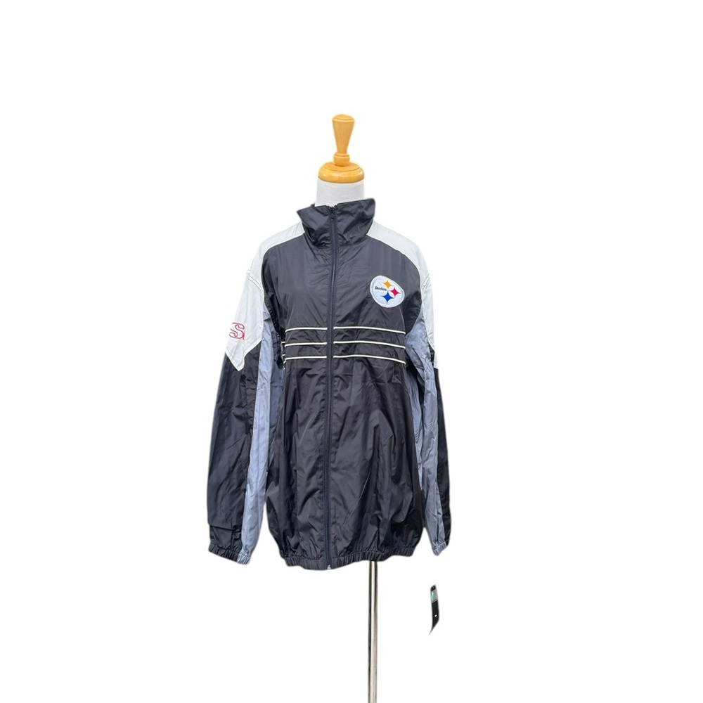 BNWT Pittsburgh Steelers NFL Windbreaker Jacket – Men’s Large